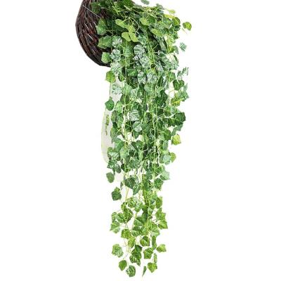 China YOPIN 044 Artificial Hanging Baskets Plants Wall Hanging Plants Wall Hanging Plants Artificial Indoor Grass for sale