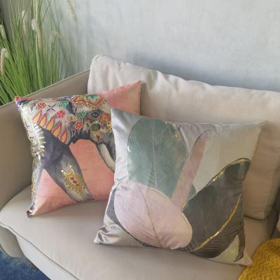 China Size Viable Custom Fancy Printing Modern Decorative Pillow Cushion Covers Tile Cover For Living Room Sofa for sale