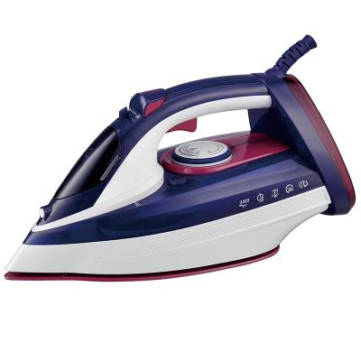 China 2200-2800W Eco-Friendly Irons for Clothes with Variable Temperature, Steam Control, Anti-Drip, Stainless Steel Ladies Compact Steam Iron for sale