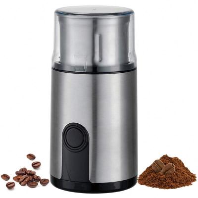 China Household Electric Coffee Grinder 160W Spice Grinder with Stainless Steel Blade and Bowl One Touch Control Coffee Bean Grinder for sale