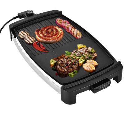 China Wholesale Multi-selling Mini Portable Grill Hot Sale Electric Pan Factory Electric Grill BBQ Table Pans With High Quality Hotpot BBQ Grill for sale