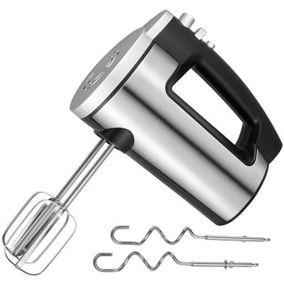 China Mechanical Beater Ejector Knob Kitchen Hand Mixer With Functions Food Mixing Handheld Powered Mixer With Hooks Portable Hand Blender for sale