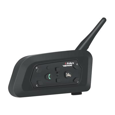 China No Vnetphone EJEAS V6 1200m Motorcycle BT Helmet Intercom Headset Two Way Duplex Intercomunicadro System for sale