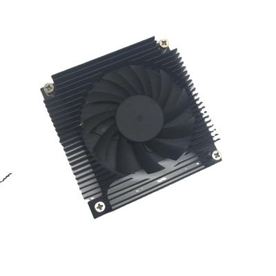 China 85*83*15 mm High Efficient Mini PC Fan Computer Case Aluminum Radiator With Air Cooling Fan Custom CPU Cooler for sale