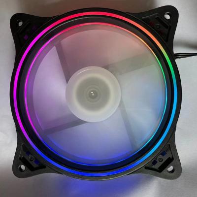 China Computer case 120mm 4pin pc cooler 4 heatpipes cpu cooler fan with PWM quiet fan 120mm dc 5v brushless fan for sale