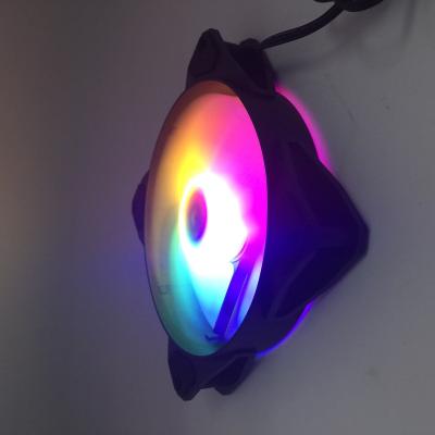 China 10 LED Computer Case Fan Light Ten Pcs Light Panel Five Colors Orange Green Blue Pink DC for sale