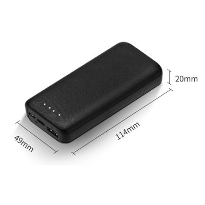 China Dual USB Output S137 Mini Power Bank Porbale Power Bank 10000mAh For Mobile Phone Dual USB Output for sale