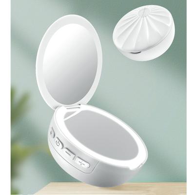 China No new 2-in-1 makeup with portable wireless bluetooth mirrors for sale