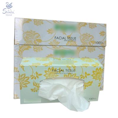 China High Quality Soft 2 Ply Tissue Paper Box Tissue Paper Box Packaging For Facial Tissue for sale