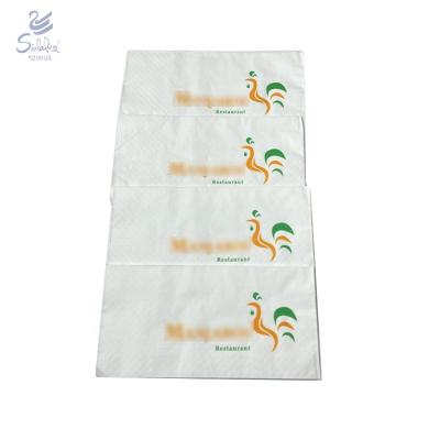 China Printed Paper Napkins Logo Restaurant Custom Table Dinner Napkin for sale