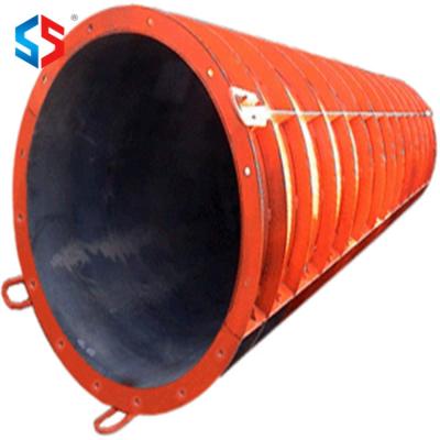 China Easily Assembled Steel Construction Column Formwork Metal Forms Molds For Concrete Pillars for sale