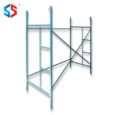 China Tianjin scaffolding industrial adjustable multi direction shisheng steel frame scaffolding for construction for sale