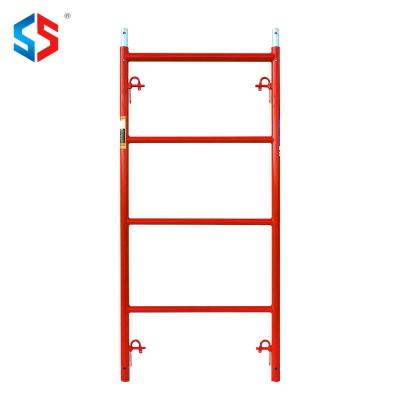 China Factory Price Construction Contemporary Manufacturer Tianjin Shisheng Movable Steel Ladder H Frame Scaffolding for sale