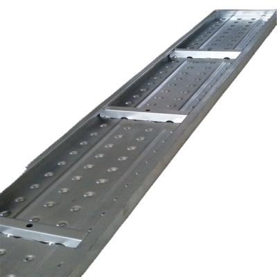 China Simple installation metal panel use for frame steel decking easy use scaffolding perforated plank steel walkway building for sale