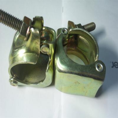 China Tianjin Shisheng Industrial Different Types of Scaffolding Clip/Pressed Swivel Coupler/Fixed Clamps for sale