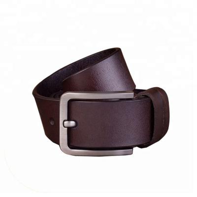 China Factory Price Casual Men's Pin Buckles Leather Belt for sale