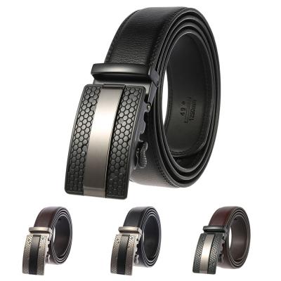 China Cowboy Mens Top Quality Brand Name Custom Leather Belt for sale