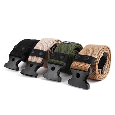 China Leisure China Supplier Custom Plastic Buckle Polypropylene Tactical Military Belt for sale