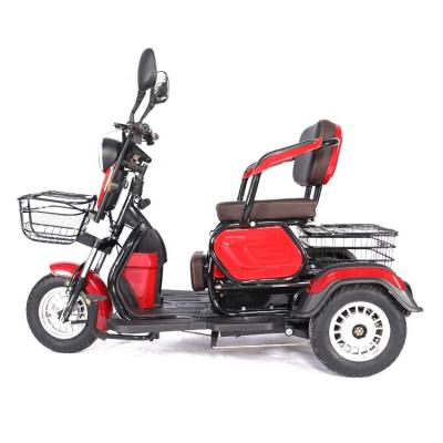 China Wholesale factory 500w 600w motor 48V 20Ah triciclo electrico de china bateria adult electric passenger tricycles for Peru for sale