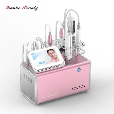 China Anti-puffiness 5 in 1 no needle injection machine mesotherapy device for facial massage for sale