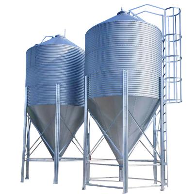 China Manufacturer Direct Wholesale Horse Feed Storage Silo Feed Grain Storage Hopper Chicken Feed Storage Silo for sale