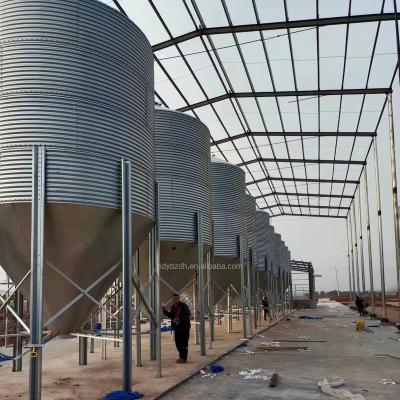 China Manufacturer Direct Wholesale Horse Feed Storage Silo Feed Storage Silos For Pig Feeding System for sale