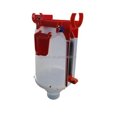 China Yongbang Quantitative Manufacturer Pig Feeder Direct Drop Plastic Feeder Quantitative Cup For Pig Feeding System for sale