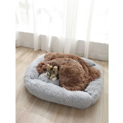 China Fashion Waterproof Cute Bed for Pet Cat Cushion Dog Pet Plush Soft Sofa Wholesale Wholesale Pet Square Long for sale