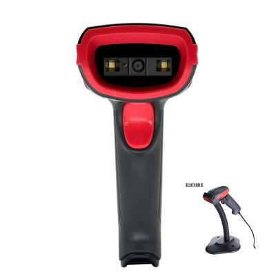 China Direct Selling Commercial Manual Factory Automatic Detection Optional Cable 1D 2D Barcode Scanner for sale