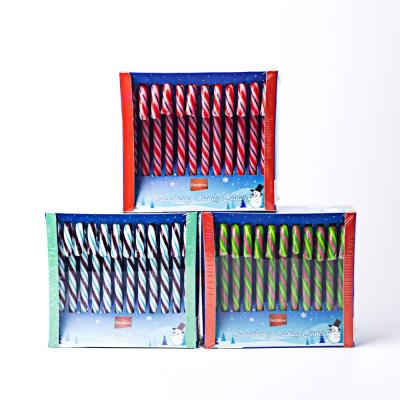 China Normal factory custom box packed 12G candy canes in single holes in hard candy for sale