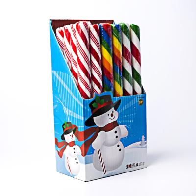 China Custom 113G Full Size Factory Assorted Jumbo Candy Sticks With Hard Candies Multi-colors for sale