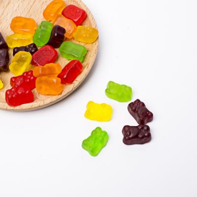 China Full Size Factory Custom Bag Packed Daily Gummies In Soft Candy Bear Shape for sale