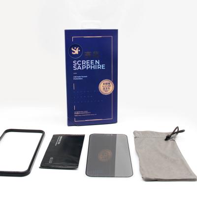 China New Cell Phone 2021 Sapphire Screen Protector Anti-scratch Sale Bubble Free For iphone 12 for sale