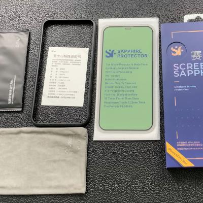 China 2021 New Cell Phone Anti-scratch Sapphire Screen Protector For iphone 12 Sapphire Crystal Screen Protector for sale