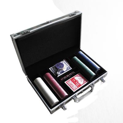 China 200 Aluminum Camouflage Multi Poker Custom Aluminum Chipset Briefcase for sale