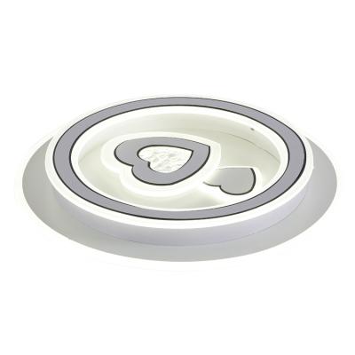 China Minimalist Symmetrical LED Ceiling Lamp Outdoor Mounted Acrylic Flush Mount Light Fixture for sale