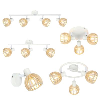 China Modern decorative indoor lighting made in china wood and iron lamp using indoor wall lamp for sale