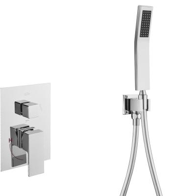 China Without Concealed Solid 3 Slide Bar Shower Set Durable 3 Functions for sale