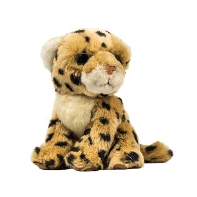 China Realistic Wild Animals Leopard Plush Toy for Gift or Promotion for sale