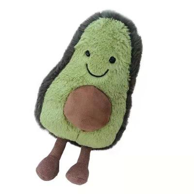 China Promotion Gift Or Plush Avocado Toys Funny Soft Toys Customized Fruit Sound Doll for sale