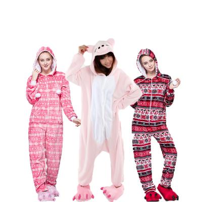 China High Quality Flannel Pajamas Women Pajamas Adult Onesie Breathable Onesie for sale