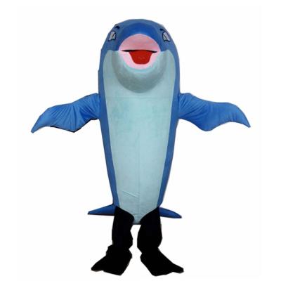 China Unique product promotion design dolphin mascot costume for adult dolphin mascot costume for sale