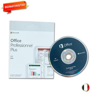 China Office 2019 Pro Plus / Office 2019 Pro Plus Online French Language DVD-Bag Activate 12 Months Guaranteed Office 2019 Pro Plus for sale