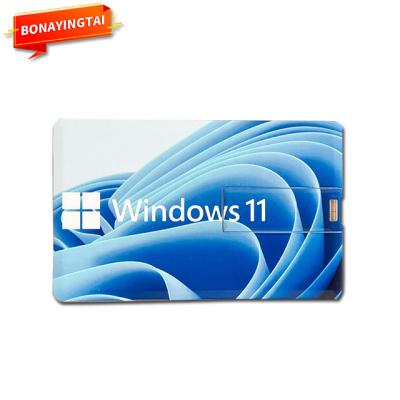 China Windows 11 Windows 11 Pro USB DISK 6 Months Latest Version Warranty Windows 11 English/French/Spanish Language for sale