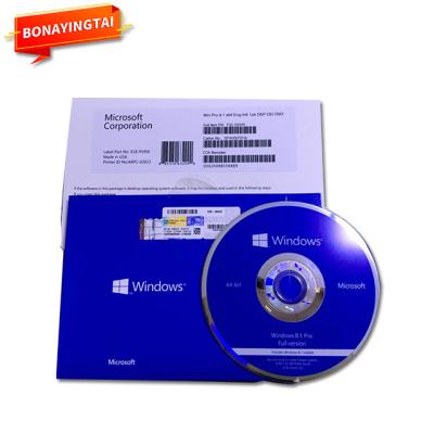 China Win 8.1 Windows 8.1 DVD Pro Full Package High Quality Professional Software Send By DHL 6 Months Guaranteed Windows 8.1 for sale