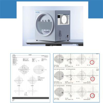 China Visual Field Test Automated Perimetry Machine 31.5 Asb Ophthalmic Instrument for sale