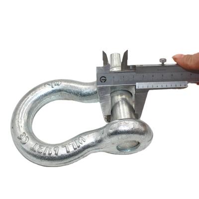 China G-2150 USA Heavy Industry Bolt Type Chain Shackles for sale