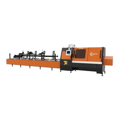 중국 1000w cnc or semi automatic metal stainless steel iron tube & pipe fiber laser pipe cutting machine 판매용