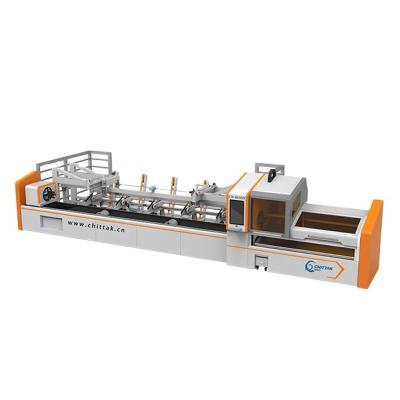 중국 Metal CHITTAK Tube Laser Cutting Machine Diameter 20mm-200mm Building Material 판매용