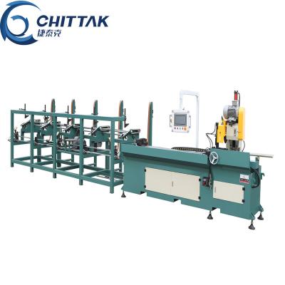 China Guangdong Chittak Automatic/CNC Steel/Metal Cutting Machine for Round and Square Tube Te koop